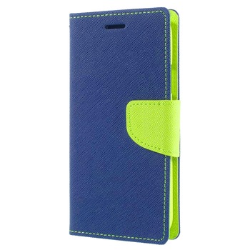 Husa carte pentru Samsung A42 5G - Fancy Book, inchidere magnetica - Albastra