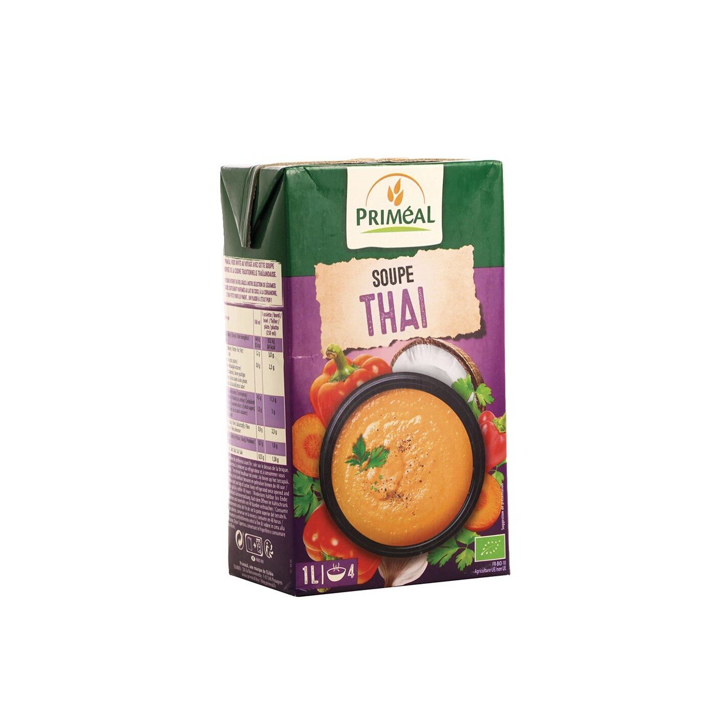 Supa crema bio stil Thai 1L