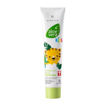 Pasta de dinti cu straluciri magice, LR, Aloe Vera Kids, 50 ml Pasta de dinti cu straluciri magice, LR, Aloe Vera Kids, 50 ml