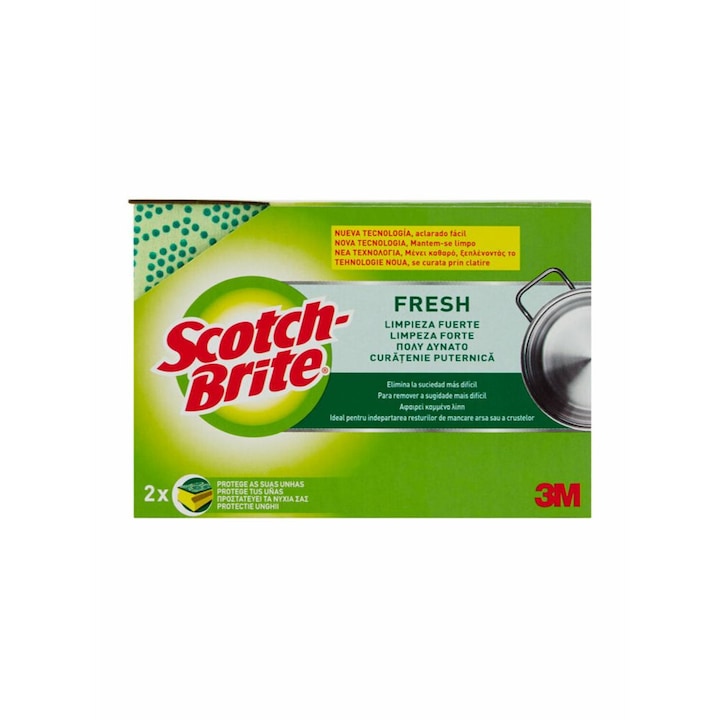 Комплект от 2 гъби SCOTCH BRITE Delicat Fresh