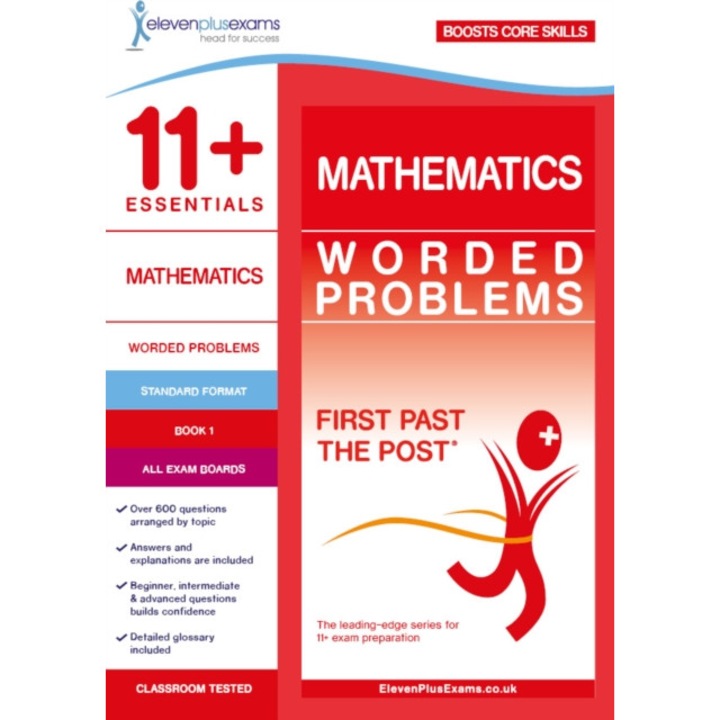 11+ Essentials Mathematics: Worded Problems Book 1,