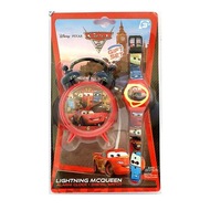 set ceas birou cars desteptator 10 cm  ceas de mana rosu imagen 12_0_
0