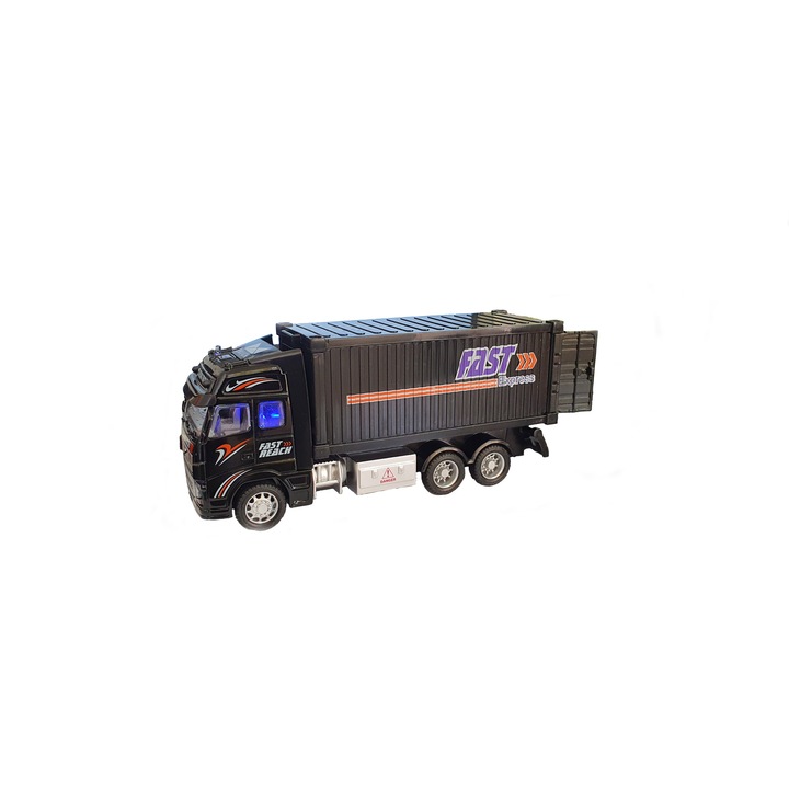 Camion Transport cu Lumini si Sunete,20 cm