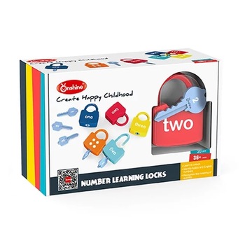 Joc Montessori Cifre cu Incuietori, 20 piese Joc Montessori Cifre cu Incuietori, 20 piese