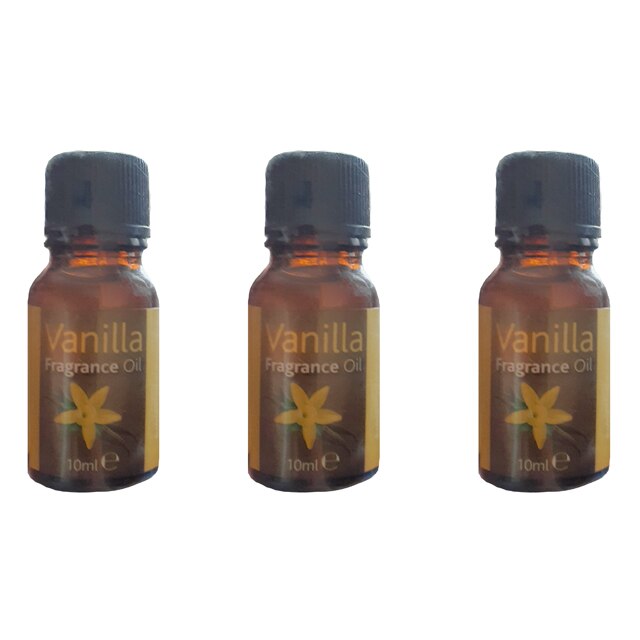 Set 3 uleiuri vanilie PMS, maro, 10 ml/buc
