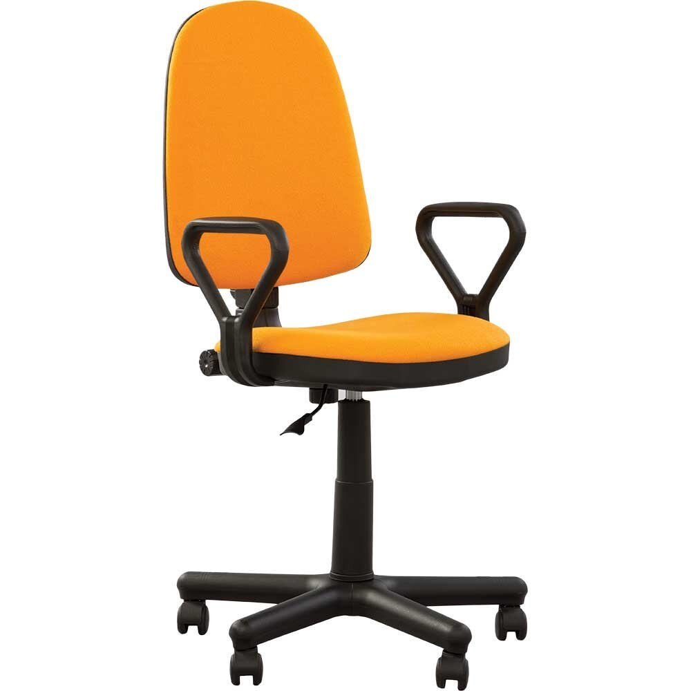 Scaun de birou PRESTIGE GTP, Portocaliu stofa zesta