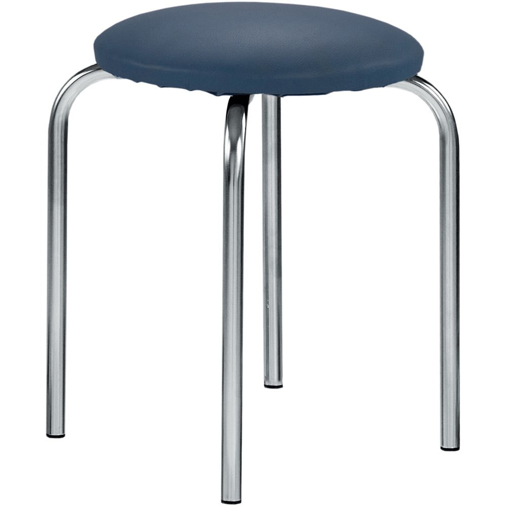 Scaun bucatarie CHICO, Albastru piele ecologica