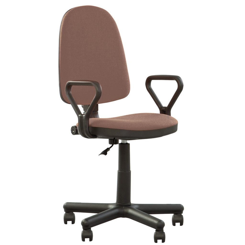 Scaun de birou PRESTIGE GTP, Brun stofa zesta