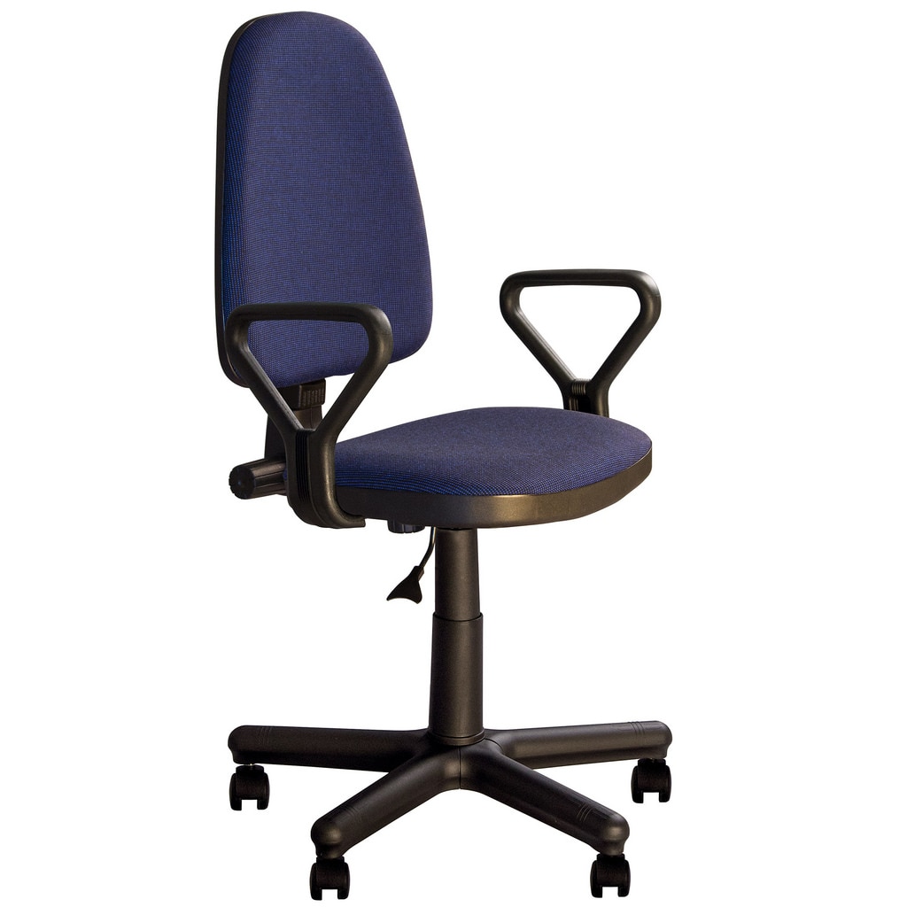 Scaun de birou PRESTIGE GTP, Negru-safir stofa cagliari