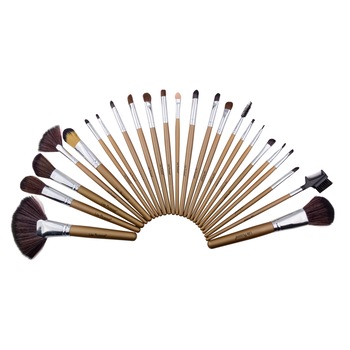 Set 24 pensule profesionale de machiaj, din par natural, Royal make up Set 24 pensule profesionale de machiaj, din par natural, Royal make up