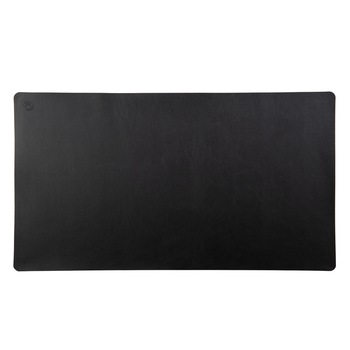 Mapa birou Flexi din piele PU, cu doua fete, pentru protectie birou, negru Mapa birou Flexi din piele PU, cu doua fete, pentru protectie birou, negru