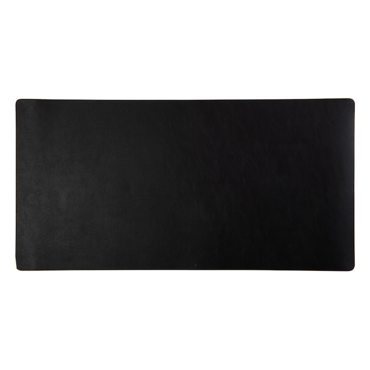 Family & Friends irodai mappakészlet irodai védelemhez, Unika, PU bőr 2 tányértartóval és 4 pohártartóval, fekete, 69 cm