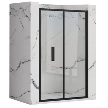 Paravan de dus Rea Rapid Fold 90, Sticla securizata, 195 x 98,5-100,5 cm, Transparent Paravan de dus Rea Rapid Fold 90, Sticla securizata, 195 x 98,5-100,5 cm, Transparent