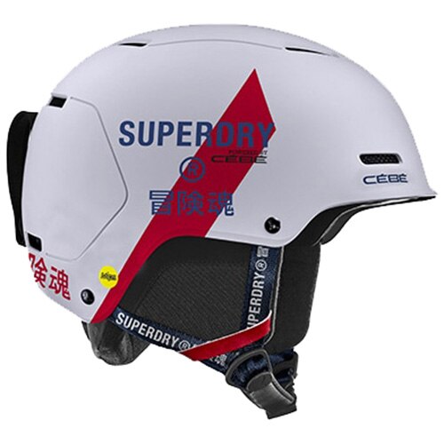Casca ski Superdry Pow Mips, Matt White, 56-58