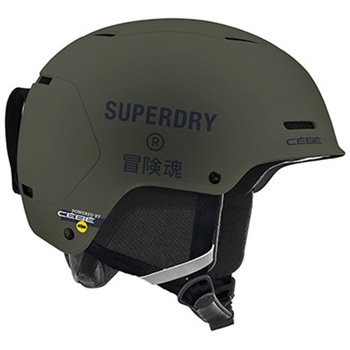 Casca ski Superdry Pow Mips, Matt Dusty Olive, 56-58 Casca ski Superdry Pow Mips, Matt Dusty Olive, 56-58