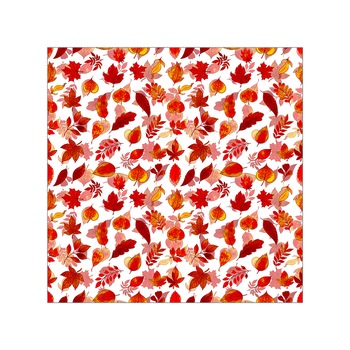 Folie decorativa pentru geam autoadeziva frunze aramii, 4 m x 1 m Folie decorativa pentru geam autoadeziva frunze aramii, 4 m x 1 m