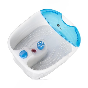 Aparat de hidromasaj pentru picioare, pedichiura, 3 programe, 180W, albastru/alb Aparat de hidromasaj pentru picioare, pedichiura, 3 programe, 180W, albastru/alb