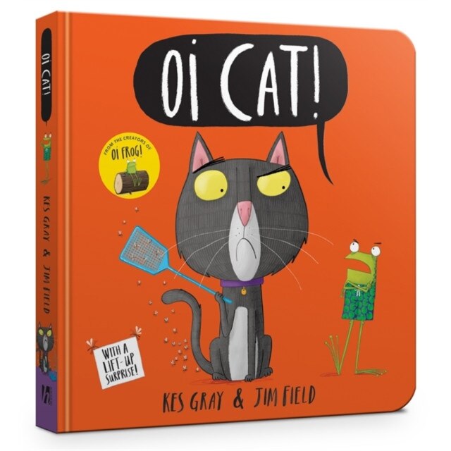 Oi Cat! Board Book, Gray Kes