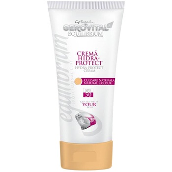 Crema Hidra-Protect Gerovital H3 Equilibrium, SPF 50, 100 ml Crema Hidra-Protect Gerovital H3 Equilibrium, SPF 50, 100 ml