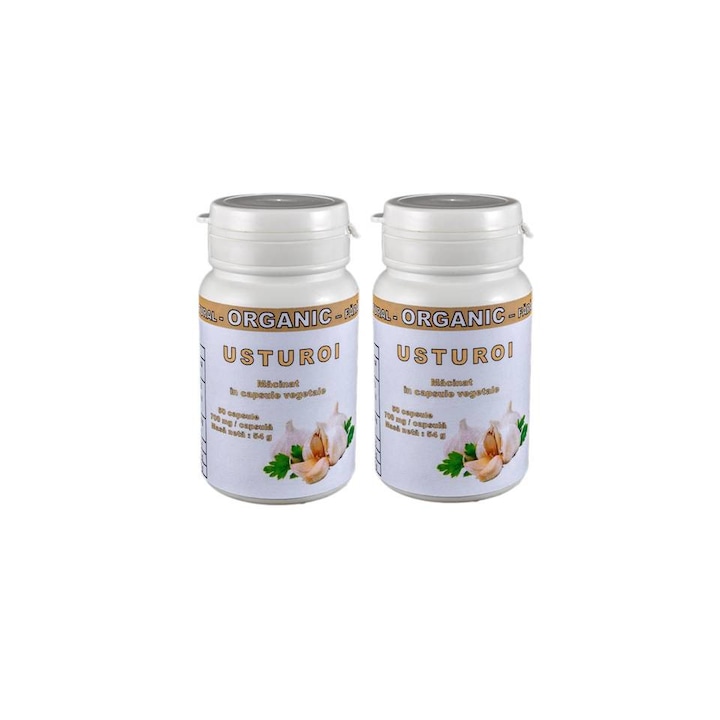 Capsule de Usturoi Vegetal, Noniking ,2x60 cps