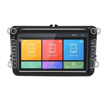 Navigatie Volkswagen Display 8 Inch, Android 9, 1GB Ram, WiFi, Bluetooth, Waze, microfon extern, canbuns + camera marsarier Navigatie Volkswagen Display 8 Inch, Android 9, 1GB Ram, WiFi, Bluetooth, Waze, microfon extern, canbuns + camera marsarier