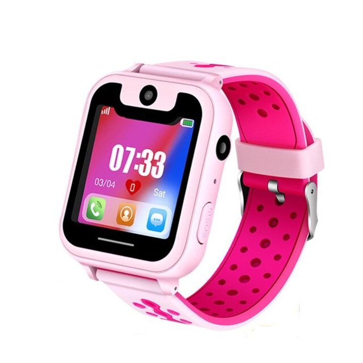 Ceas Sport Fitness Tracker Smartwatch S6 9994091 Rose