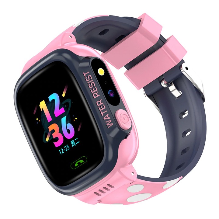 Ceas Sport Fitness Tracker Smartwatch Kids Y92 9994098 Rose