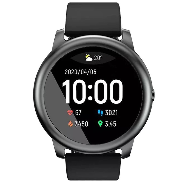 Ceas Smart watch, Rezistent la apa, GPS, Locatie in timp real, Ecran 1, 32 inch IPS, fitness tracker, 20 sporturi