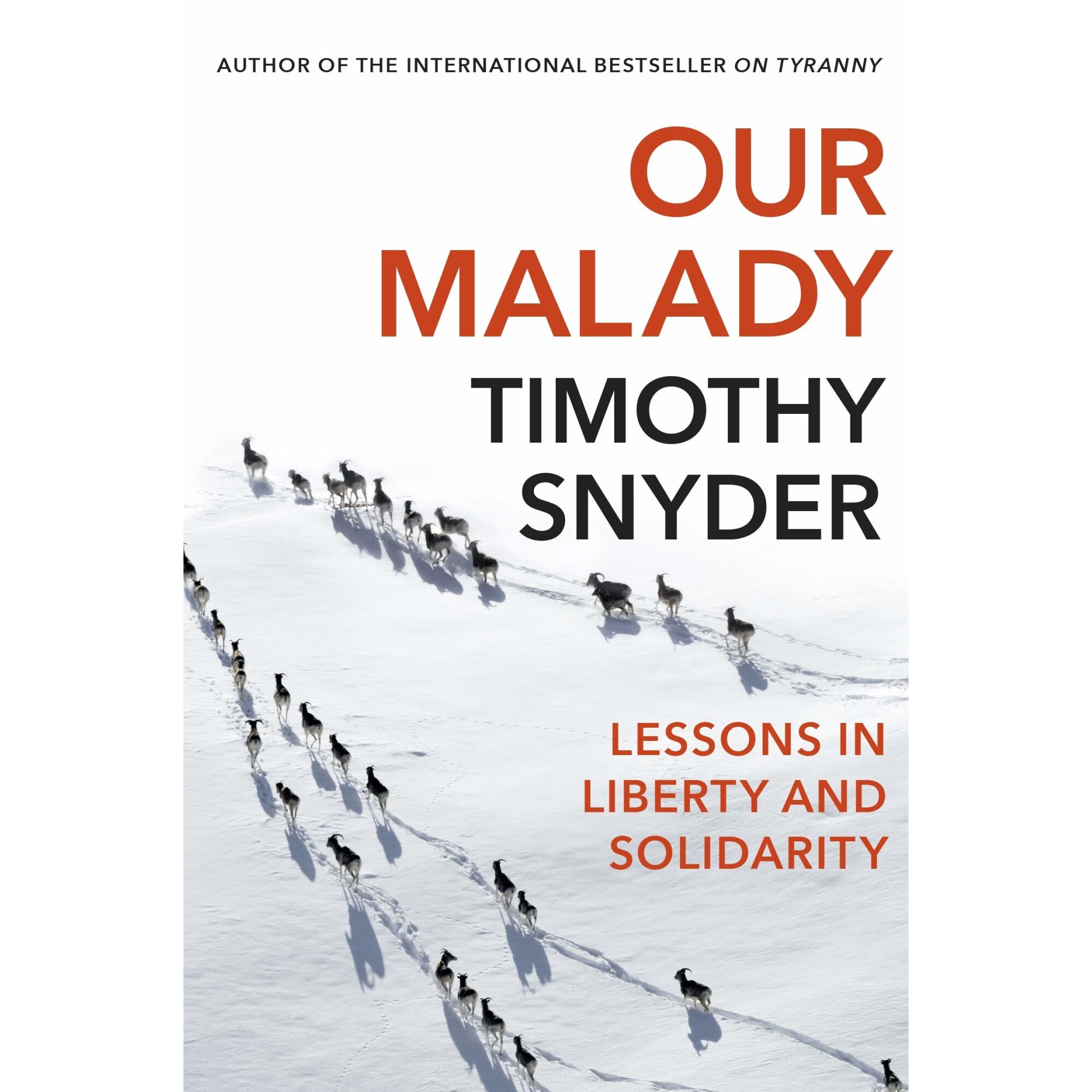 Our Malady - Timothy Snyder, ed 2020