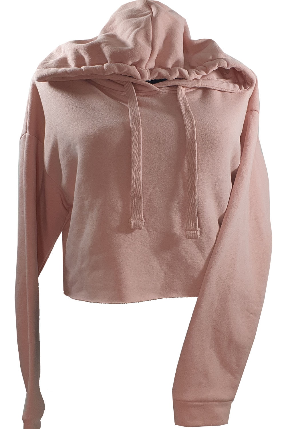 Hanorac dama Tally Weijl, roz cu snur la gluga, M