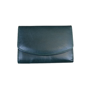 Portofel dama din piele naturala, Hassion, 1866 Green Portofel dama din piele naturala, Hassion, 1866 Green