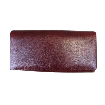 Portofel dama din piele naturala, Hassion, A01 Purpleish Red Portofel dama din piele naturala, Hassion, A01 Purpleish Red