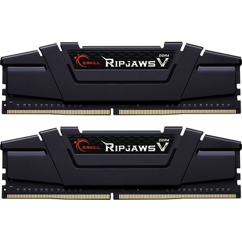 Memorie GSKill RipjawsV Black 16GB (2x8GB) DDR4 3600MHz CL18 1.35V XMP 2.0 Dual Channel Kit Memorie GSKill RipjawsV Black 16GB (2x8GB) DDR4 3600MHz CL18 1.35V XMP 2.0 Dual Channel Kit