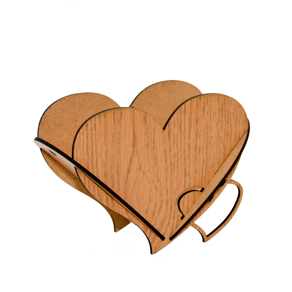 Cutie pentru aranjament floral din lemn 17x12x6 cm