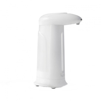Dozator automat/cu senzor de sapun lichid/dezinfectant, stand alone, cu baterie, 360 ml, plastic ABS, 135 x 83 x 190 mm, alb Dozator automat/cu senzor de sapun lichid/dezinfectant, stand alone, cu baterie, 360 ml, plastic ABS, 135 x 83 x 190 mm, alb