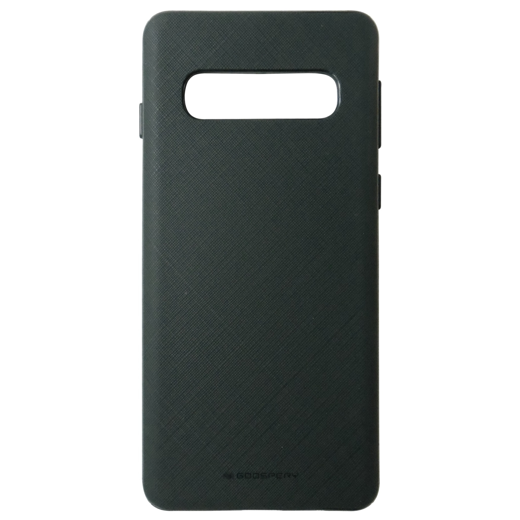 Husa silicon TPU Mercury Style Lux verde inchis pentru Samsung Galaxy S10 (G973F)