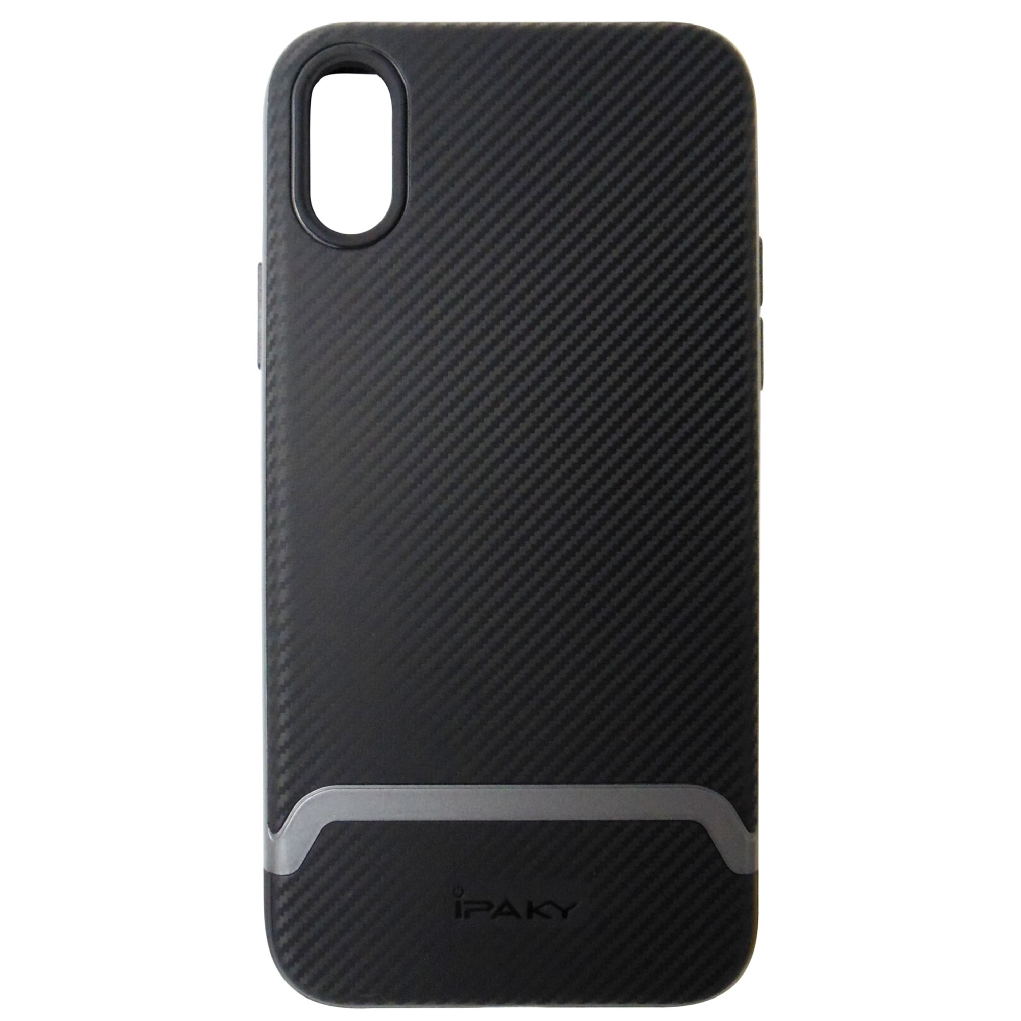 Husa tip capac spate iPaky Bumblebee Neo Hybrid negru + gri pentru Apple iPhone X/XS