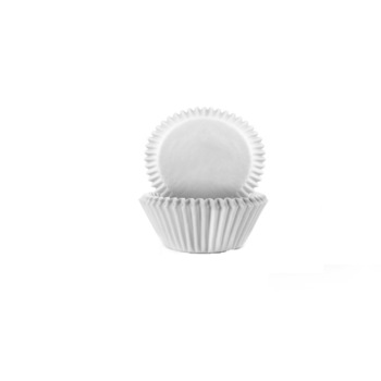 Set 100 forme de briose Ibili,Alb,7.5x3.5 cm Set 100 forme de briose Ibili,Alb,7.5x3.5 cm