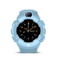 ceas smartwatch forever kids care me kw-400 localizare gps  lbs  wi-fi albastru imagen 6_0_
0
