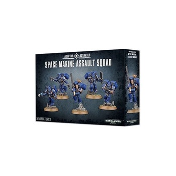 Pachet Miniaturi Warhammer 40k, Games Workshop, Space Marines Assault Squad Pachet Miniaturi Warhammer 40k, Games Workshop, Space Marines Assault Squad