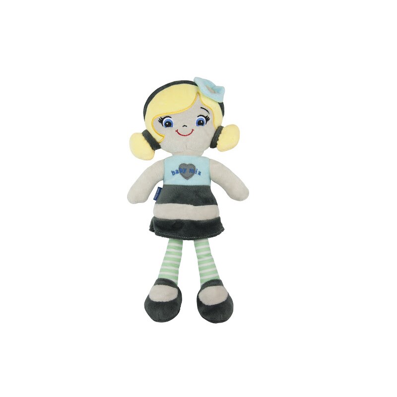 Jucarie de plus Papusa Hania BabyMix 8654-30, Multicolor