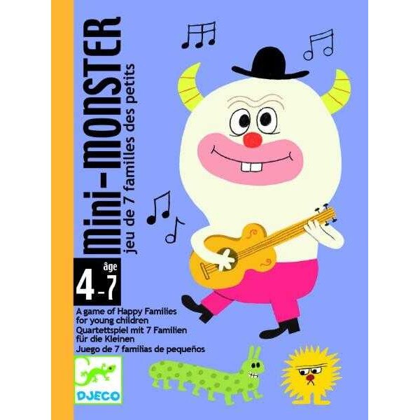 Joc de carti Mini monster Djeco
