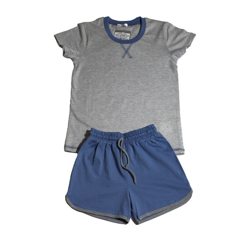 Pijama baieti, Sofiaman, 4-5 ani, dungi