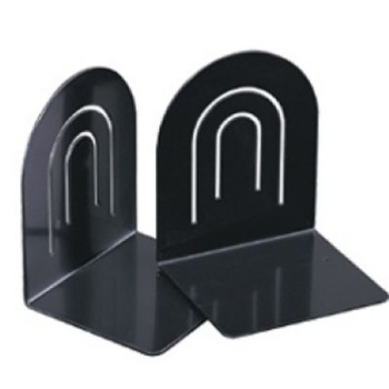 Suport carti/opritor EAGLE Deluxe 9354, metal, negru, set de 2 bucati Suport carti/opritor EAGLE Deluxe 9354, metal, negru, set de 2 bucati