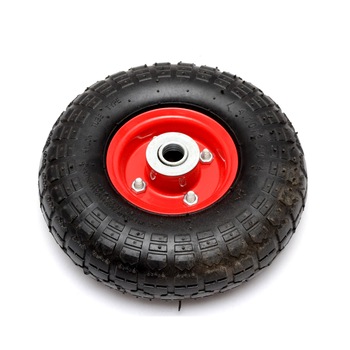 Roata carucior liza 3.00-4 2PR (260x85) cu janta metalica si rulment TT Roata carucior liza 3.00-4 2PR (260x85) cu janta metalica si rulment TT