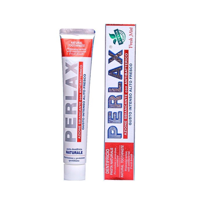Pasta de dinti Perlax Fresh Mint, 75 ml, Blue Diamond