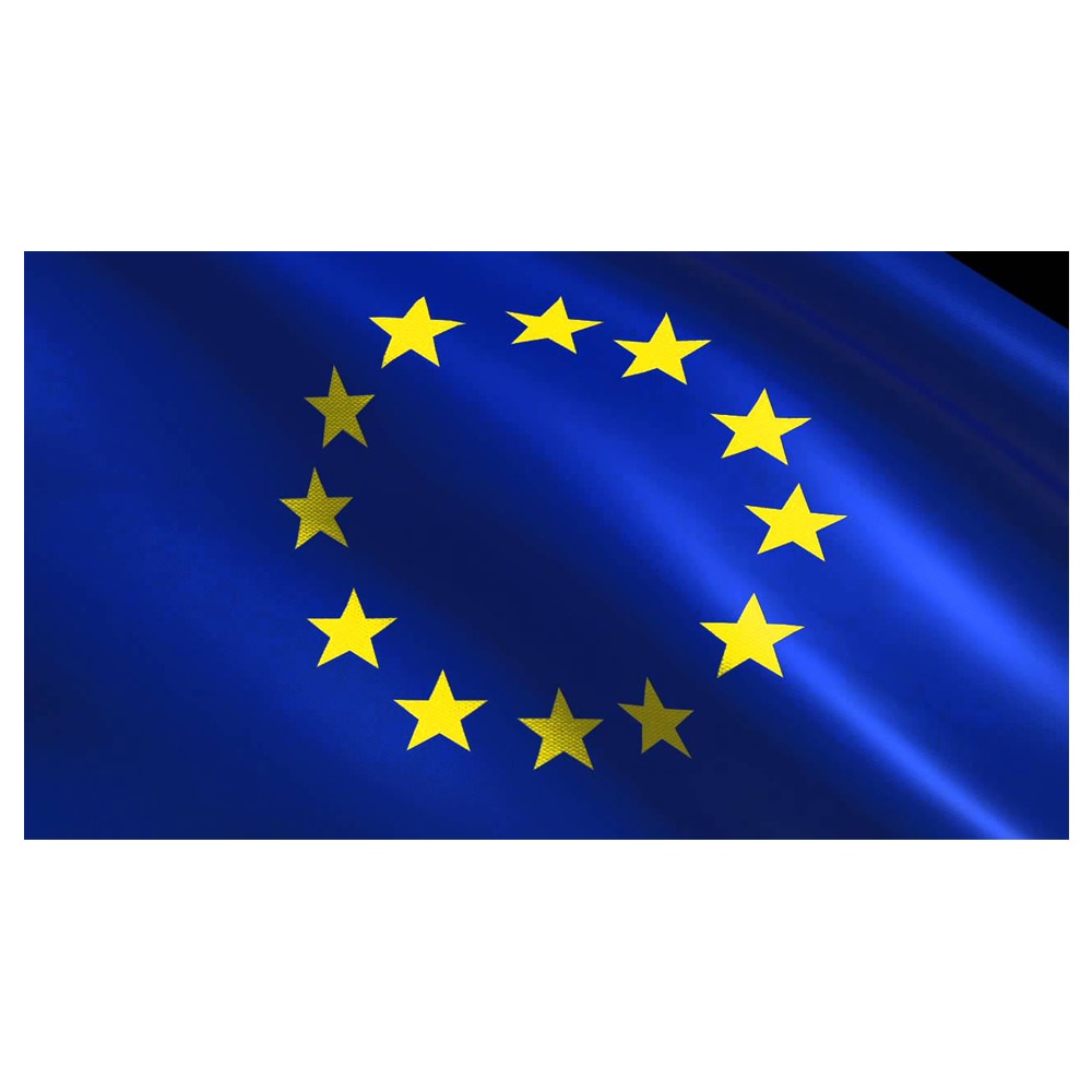Steag Uniunea Europeana Vision, poliester, format 90x150cm, pentru catarg