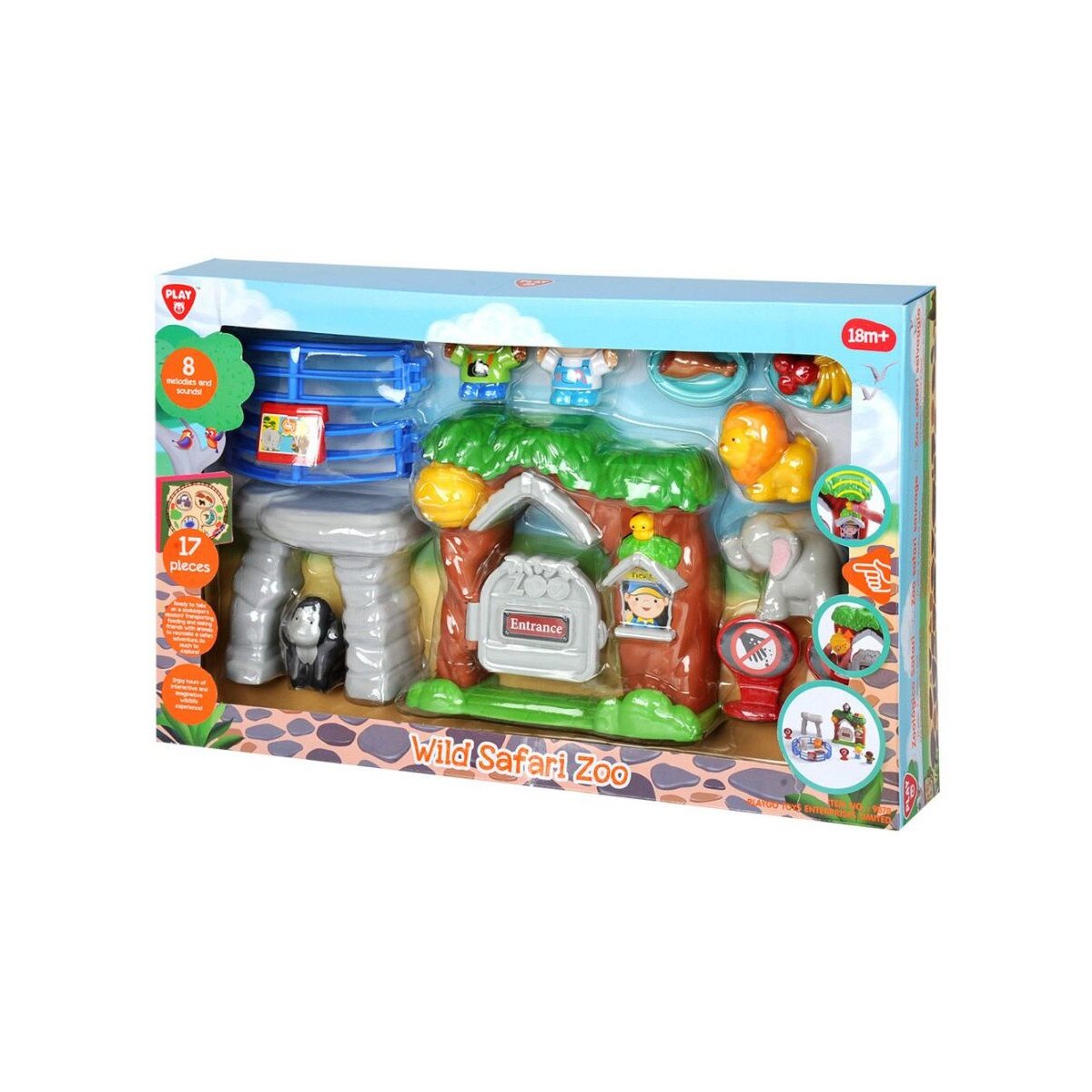 Set De Joaca Gradina Zoologica PlayGo Cu Animale EMAG ro