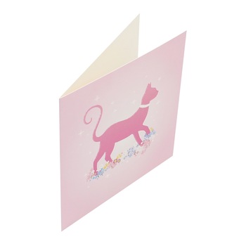 Felicitare Premium Shimmering Cat Felicitare Premium Shimmering Cat