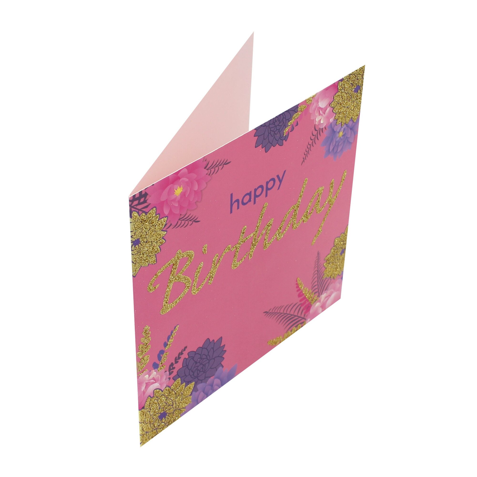 Felicitare Premium Florid Birthday